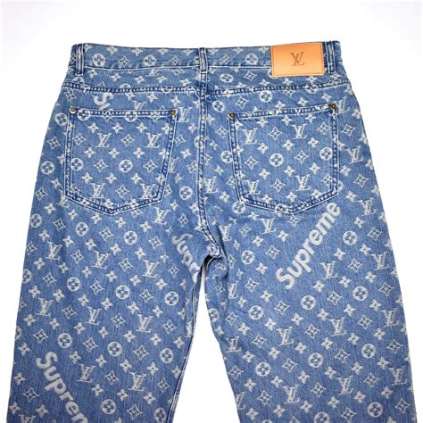 Supreme Monogram Logo Jeans 